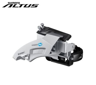 Переключатель передний SHIMANO FD-M315, ALTUS, универсальная тяга, 2x7/8 ск., 36T