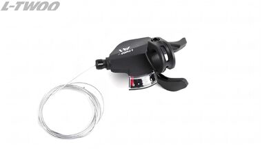 Рукоятка переключения передач правая L-TWOO, манетка/шифтер 6 скор., SL-V4006-6W, A-2 (RSLV40066W21)