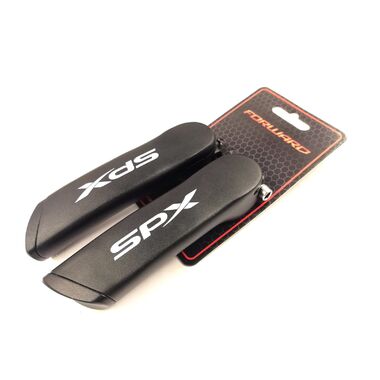 Рога на руль, алюм. SPX, инд. упак. (черный мат., R-2174) #0