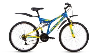 ALTAIR MTB FS 26 (2017, синий/желтый)