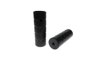 Пеги, L-110 мм, под ось 3/8", D38 (набор 2 шт.) (черный) #0