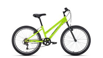 ALTAIR MTB HT 24 low (24" 6 ск. рост 14") 2019-2020, зеленый/черный, RBKT01N46003