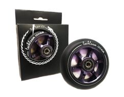 Колесо д/экстрим. самоката, 100 мм, алюминиевое, 6S, с подшипниками (фиолетовый, Wheel6S100purp)