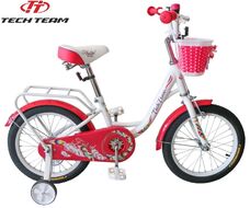 Велосипед TECH TEAM FIREBIRD 18 (18" 1 ск.), красный/белый (NN002644)