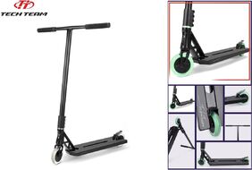 Самокат трюковый Tech Team Zorg PRO, черный/серый (NN006785)
