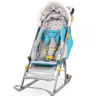 Санки-коляска "Ника детям 6 "Котенок" #6