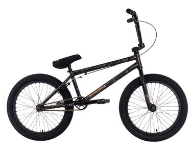 Велосипед TECH TEAM GRASSHOPER (BMX 20", 1 ск., рост 20,4") черный, NN012690