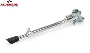 Подножка 24"-28" алюминиевая, центральное крепление, регулируемая, ZC-1033 (серебристый, УТ00022022)