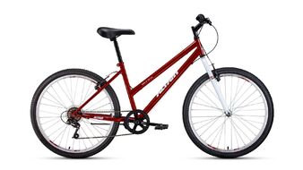 ALTAIR MTB HT 26 low (26" 6 ск. рост 15") 2019-2020, красный/белый, RBKT0MN66014