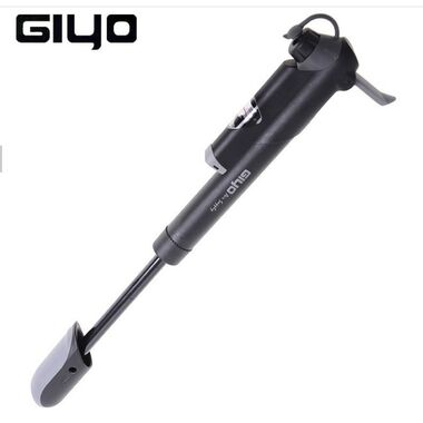 Насос компактный (ручной) GP 41S, пласт. корп,Мах 120psi, манометр, Giyo, блистер (GP 41S) #0