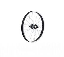 Колесо в сборе 20" заднее BMX, обод алюминиевый усиленный, 48 спиц, втулка на гайках (черный, УТ00019108)