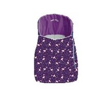 Матрасик для санок с попоной НИКА (фламинго/сливовый, СС3/3)