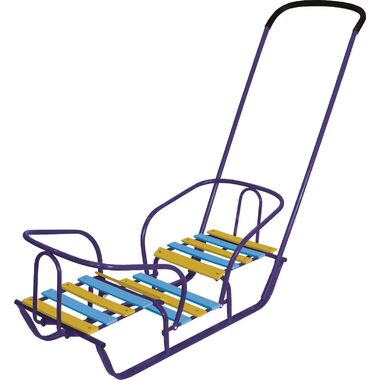 Санки-двойняшки детские "Умка и Тимка" #0