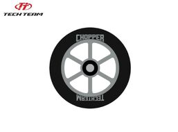 Колесо для трюкового самоката 6ST 120x24 мм, алюминий, тип PU: HR, подшипники ABEC 9 (серый, NN004237)