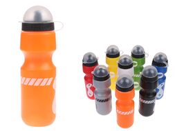 Бутылочка велосипедиста полимерная 800 мл, защитная крышка от пыли, ECOS (оранжевый, B-1731)