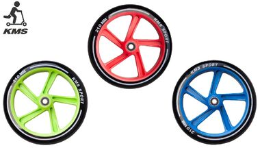 Колесо для самоката 200 мм, в сборе с подшипниками ABEC 9, мультиколор (FW807475)