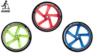 Колесо для самоката 200 мм, в сборе с подшипниками ABEC 9, мультиколор (FW807475)