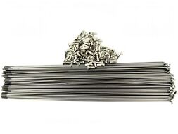 Спица 265 мм x 14G с ниппелем (12 мм) стальная, серебристая (1SP414G26522)