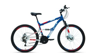 ALTAIR MTB FS 26 2.0 disc (26" 18 ск. рост 18") 2019-2020, синий/красный, RBKT0SN6P018 #0