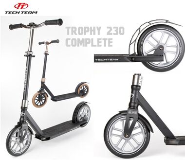 Самокат Tech Team Trophy 230 complete brown (NN005691)