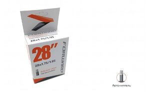 Камера 28x1,75/2,00 бутил, авто-ниппель, A/V, FORWARD