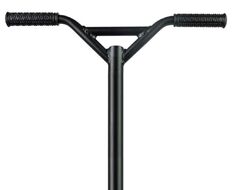 Руль для трюкового самоката, с грипсами, черный
