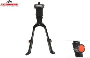 Подножка 26"-28", двойная, V-образного типа, регулируемая, центральное крепление, HS-Z037A