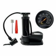 Насос ножной 45х240мм с манометром, металлич, A/V, F/V (черный)