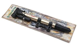 Насос компактный (ручной) GIYO, GP-71, Алюминиевый, универсальный, AV/FV , с манометром , Т-образная ручка