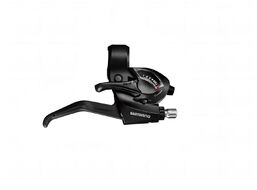 Рукоятка переключения передач правая SHIMANO TOURNEY ST-EF41-7R, комбинированная, 7 ск., 22,2 мм (черный, ASTEF41R7AL)