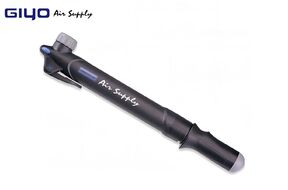 Насос компактный (ручной) GIYO, GP-45E, универсальный, телескопический, AV/FV, 80 PSI, блистер (черный, GP-45EU)