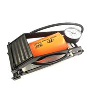 Насос ножной 80х130мм с манометром, метал., A/V, переходники в компл. (FP-9807B)