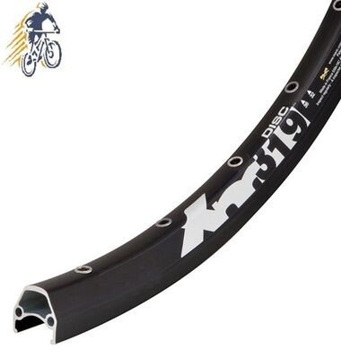 Обод двустеночный 26" Пистонированный, XM-319, 32 отв., под диск (черный, R04P26XM319D)