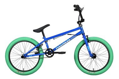 Велосипед Stark'23 Madness BMX 2 зеленый/голубой/зеленый (HQ-0012540)