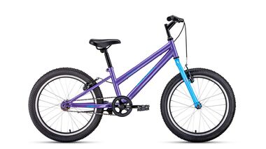 ALTAIR MTB HT 20 low (20" 1 ск. рост 10.5") 2019-2020, фиолетовый/голубой, RBKT01N01004 #0