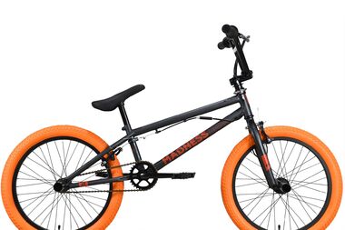 Велосипед Stark'23 Madness BMX 2 серый/оранжевый/оранжевый (HQ-0012541)