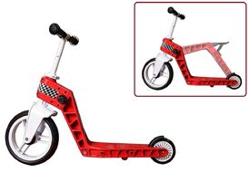 Беговел-Самокат B-Link DSP-05, красный/белый (УТ00020948)