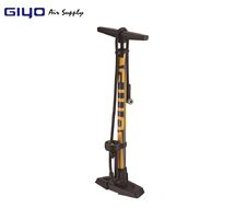 Насос GIYO напольный алюминиевый, двойная головка A/V, F/V, с манометром, 160 psi/11 bar, GF-55E (УТ00019488)