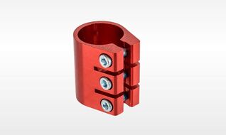 Зажим 3 болта, "KMS", для трюковых самокатов