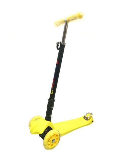 Самокат BiBiTu Play (жёлтый) #0