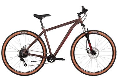 Велосипед FOXX 29" MERIDIAN коричневый, алюминий, размер 18 (29AHD.MERIDIAN.18BN56)