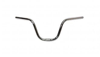 Руль CB-6859 для дорожных велосипедов, дл. 580 мм, Ø 22,2 мм, подъем 190 мм, стальной, серебристый