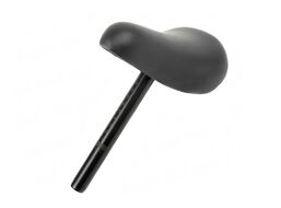 Седло Детское, 190*140 мм, HF-AZ-1424, для беговелов, в сборе с подседельным штырем