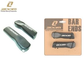 Рога на руль, ZOOM, алюминиевые, 90 мм, Lock On, блистер, C05 (черный, RBEMTC050001)