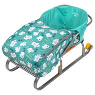 Матрасик (сиденье мягкое) для санок с попоной Ника