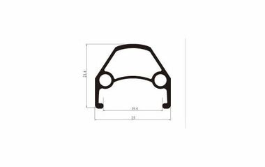 Колесо в сборе 20" Заднее, GJ-FL-021, 3/8 (гайка), V-Brake, Под трещётку 6/7 ск., Двустеночный, FWD #0