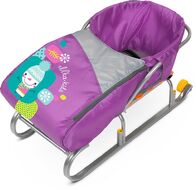 Матрасик (сиденье мягкое) для санок с попоной Ника "Снеговик" СС3-1