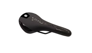 Седло KNUS, MTB/Sport Series, DS-182-1, PLUSH, 265х145 мм (черный, УТ00030538)