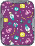 Ледянка НИКА мягкая прямоугольная (зимний баклажановый, ЛПП4054)