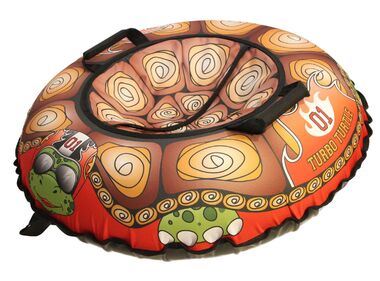 Санки надувные "Ватрушка "Турбо-черепаха"  с чехлом #2